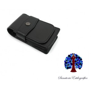 Kaweco Black Lapel Leather Sport Case 3