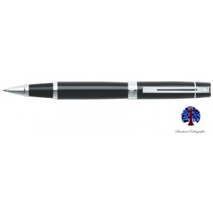 Sheaffer 300 Laca Negra Ct Rol.