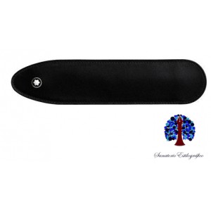 Montblanc Estuche Piel Negra Guante