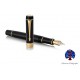 Parker Duofold Black Gold Centennial Fountain Pen