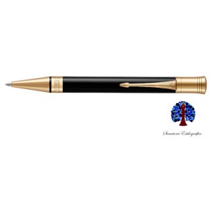 Parker Duofold Black Gold Bal.