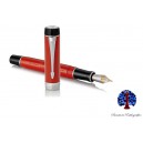 Parker Duofold Rojo Vintage Centenial Pluma Estilográfica