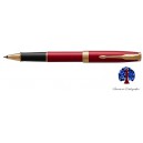 Parker Sonnet Laca Roja Oro Rollerball