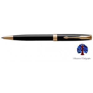 Parker Sonnet Lacquer Black Gold Bal.