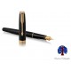 Parker Sonnet Mate Negro Oro Pluma Estilográfica