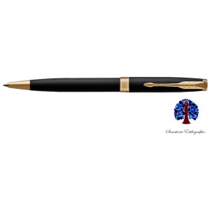 Parker Sonnet Matte Black Gold Bal.