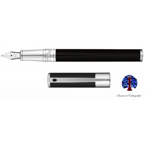 S.T. Dupont D-Initial Black Chrome