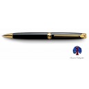 Caran D'Ache Leman Ebony Black Lacquer Gold BP.