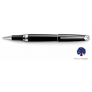 Caran D'Ache Leman Ebony Black Lacquer Rol.