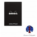 Rhodia Bloc Nº16 Negro Dot