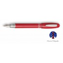 Spalding & Bros Short Red Fountain Pen