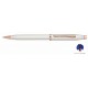 Century II Pearlescent White Lacquer Ball Pen