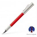 Graf Von Faber Castell Guilloche Indian Red Pluma Estilográfica