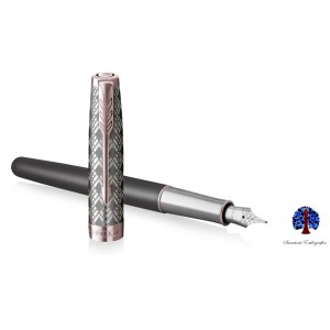 Parker Sonnet Premium Grey Metal FP.