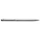 Otto Hutt Design 2 Pinstriped Silver Ball Pen