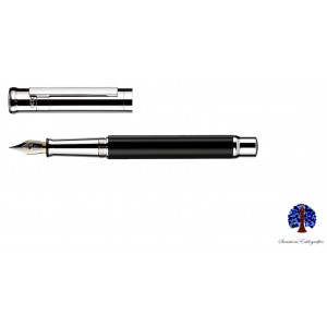 Otto Hutt Design 4 Black Lacquer Fountain Pen