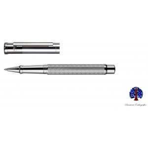 Otto Hutt Design 4 Silver Rhombus Rollerball