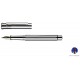 Otto Hutt Design 4 Lined Silver Fountain Pen