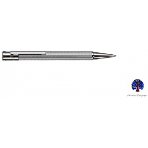 Otto Hutt Design 4 Silver Rhombus Ball Pen