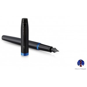 Parker IM Vibrant Rings Azul Pluma Estilográfica