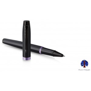 Parker IM Vibrant Rings Purple Rollerball