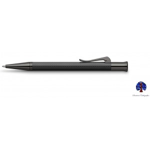 Graf Von Faber Castell Guilloche Black Edition Ball Pen