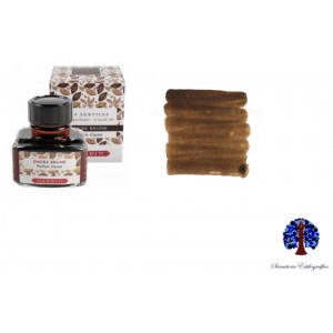 J. Herbin Bottle Ink Brown Scented Cacao