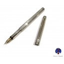 Christian Dior Classic Silver Fountain Pen