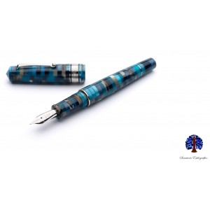 Leonardo Mosaico Blue Fountain Pen