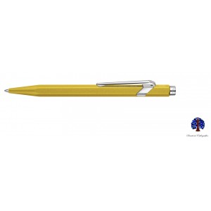 Caran D'Ache 849 Colormat -X Yellow Ball Pen