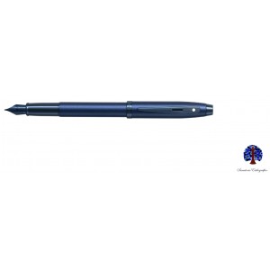 Sheaffer 100 Matte Blue Fountain Pen