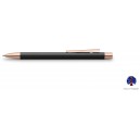 Faber Castell Neo Slim Matte Black Pink Gold Ball Pen