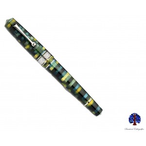 Leonardo Mosaic Green Fountain Pen