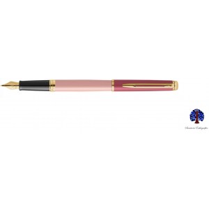 Waterman Hémisphère Blocking Rosa Claro Pluma Estilográfica