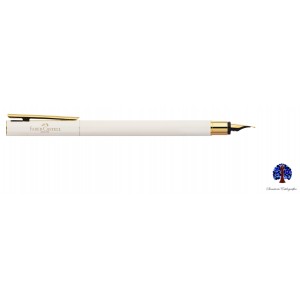 Faber Castell Neo Slim Gold Ivory Fountain Pen Limited Edition