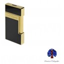 S.T. Dupont Slimmy Shiny Black Golden Lighter