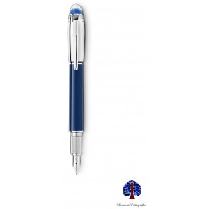 Montblanc Starwalker Blue Planet Doué Pluma Estilográfica