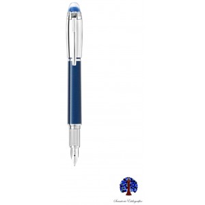 Montblanc Starwalker Blue Planet Doué Fountain Pen