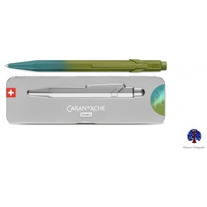 Caran D'Ache Claim Your Style Artic Green Ball Pen