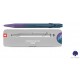 Caran D'Ache Claim Your Style Navy Violet Ball Pen