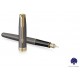 Parker Sonnet Lacquer Grey Gold Fountain Pen