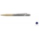 Caran D'Ache 849 Cosmic Blue Gold Ball Pen