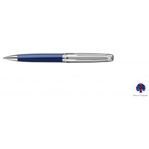 Caran D'Ache Leman Cosmic Blue Ball Pen