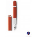 Montblanc Heritage Rouge Et Noir Baby Coral Edición Especial Pluma Estilográfica 