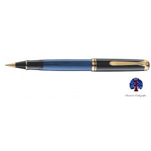 Pelikan Souverän 800 Azul - Negro Rol.