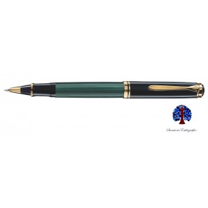 Pelikan Souverän 400 Green - Black Rol.